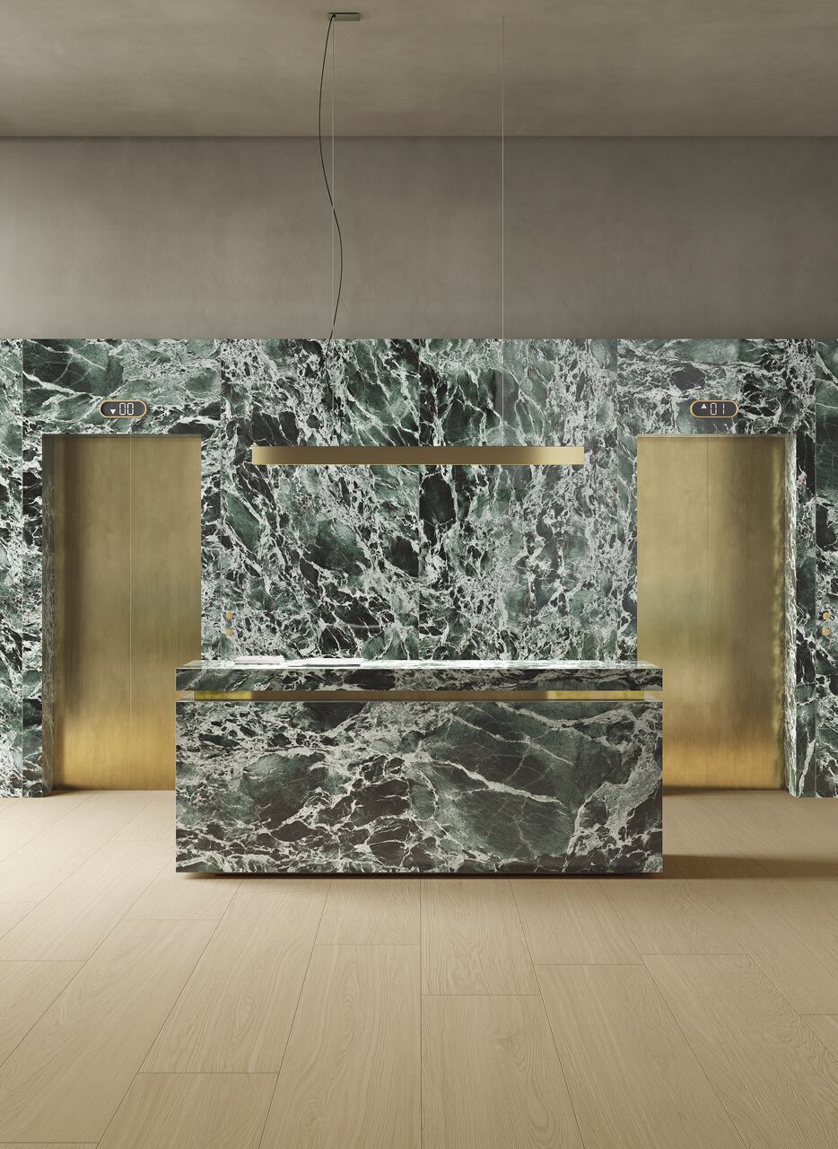 Пол / керамогранит с мраморным эффектом CERAMICA FONDOVALLE Infinito 2.0 ARCH-00100027 - Вид №2