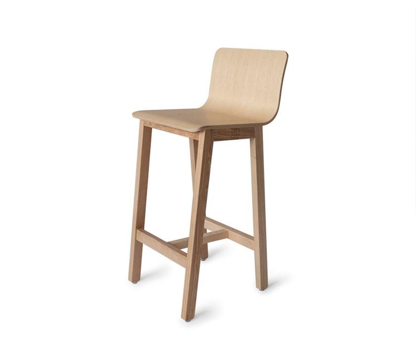 Askia Высокий табурет из дуба с подставкой для ног Version 3 1.c07.ok - Вид №6