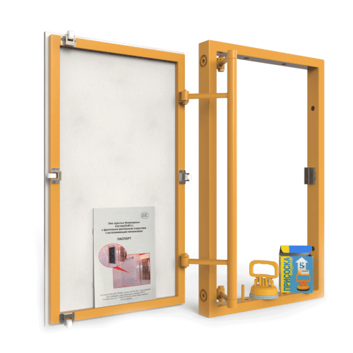 Ревизионный люк под плитку, распашной на присоске 400Х500 ВОЗРОЖДЕНИЕ sun-id-1025254 - Вид №3