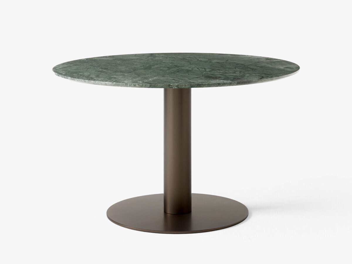 Круглый обеденный стол из зеленого мрамора Гватемалы &Tradition между ARCH-00074946 - Вид №1