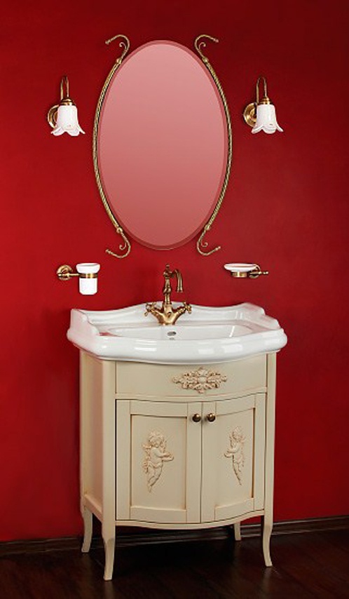 Комплект мебели MIGLIORE Bella ML.BLL-BA446 DR - нежно-розовый ML.BLL-BA446 DR/ML.BLL-SP447/ML.BLL-25.073.BI - Вид №7