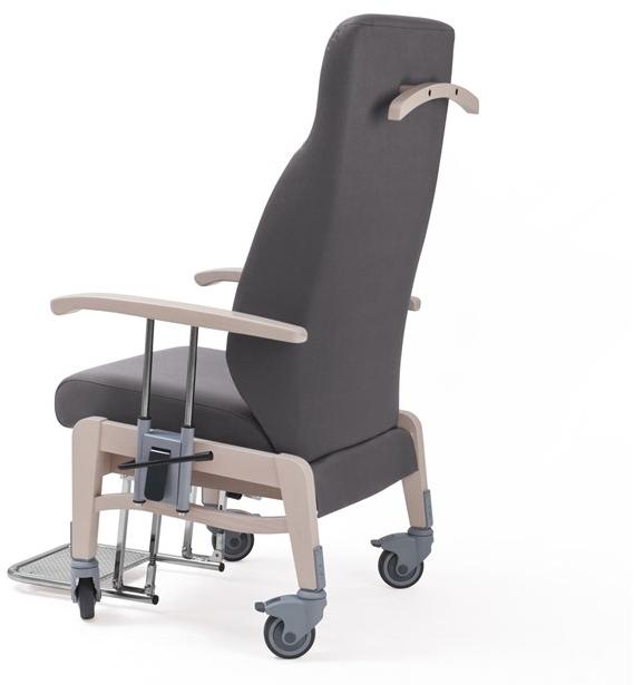 PIAVAL Кресло Recliner из ткани на колесиках Relax transfer | health & care 16-6/rg - Вид №5