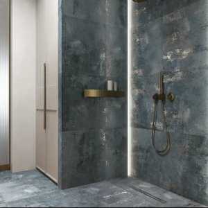 Глазурованный керамогранит Arcadia Ceramica Metal 60x60 см 1.44 м² матовый цвет синий