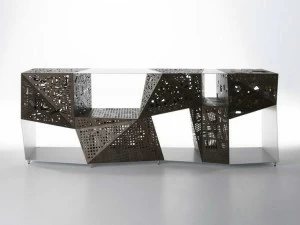 Casamania & Horm Комод из алюминия и дерева Riddled