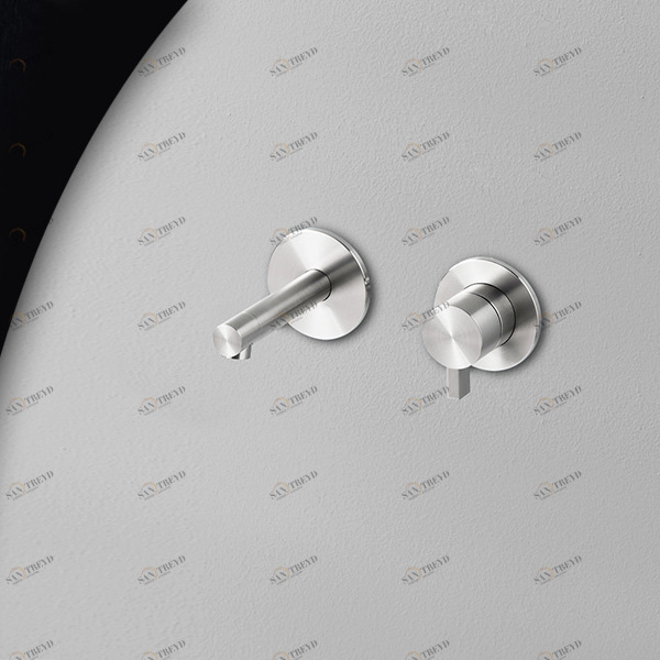 Смеситель для раковины сталь глянцевая TOOX Radomonte TXQ17L