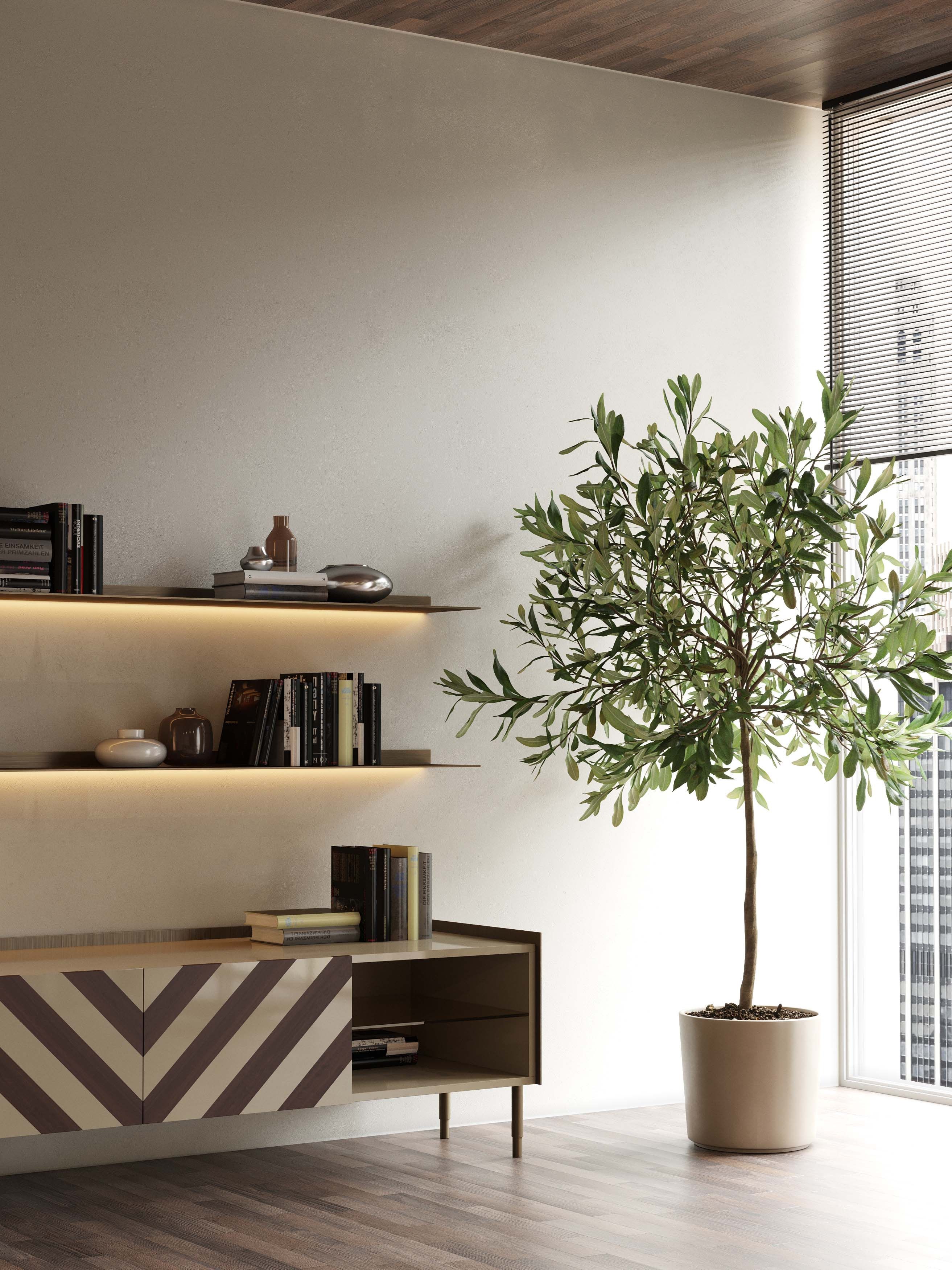 Деревянный шкаф для телевизора с распашными дверцами Stylish Club His &amp ARCH-00121988 - Вид №12