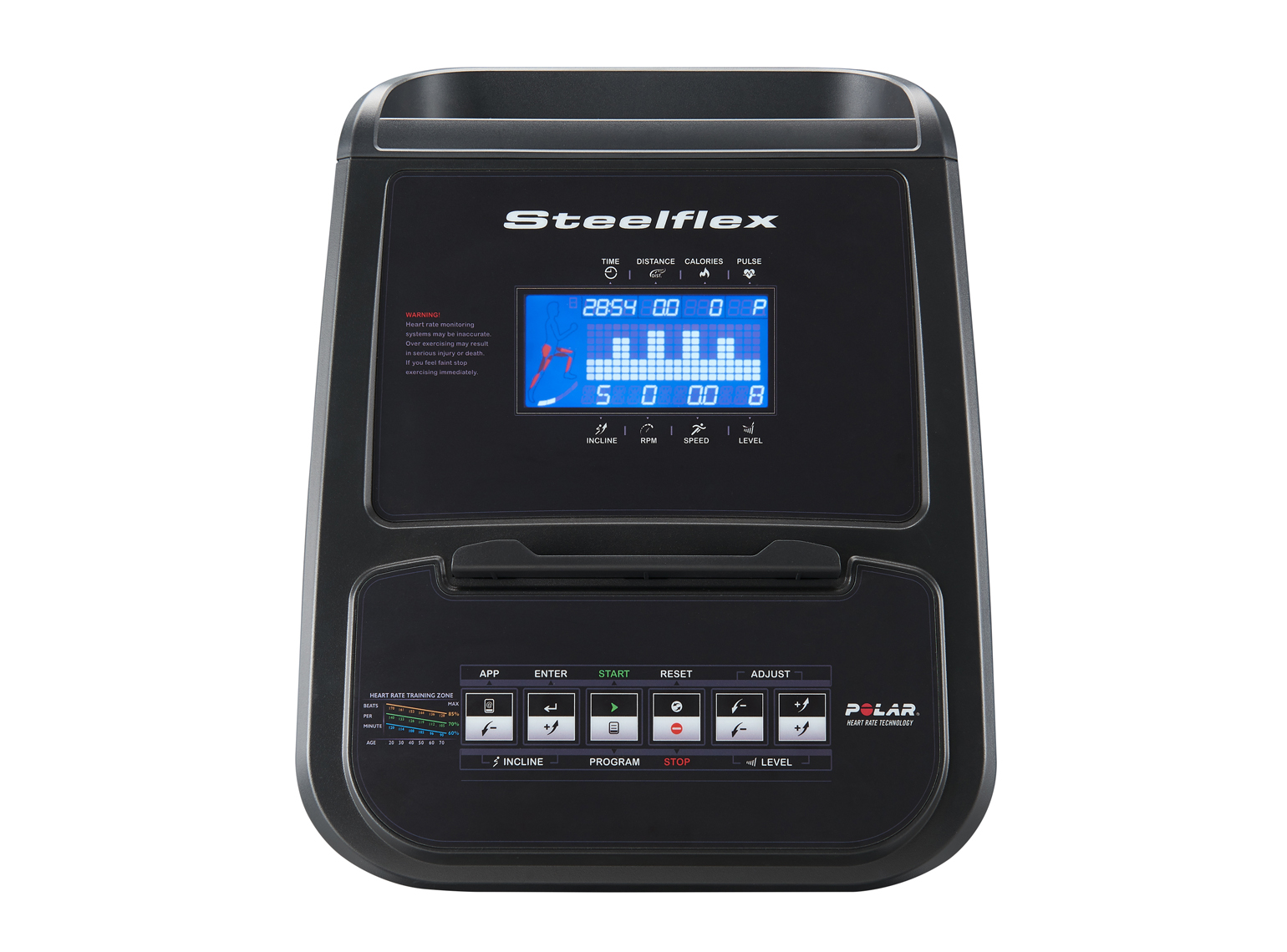 PE-10 Эллиптический тренажер steelflex pe-10 Steel Flex  - Вид №1