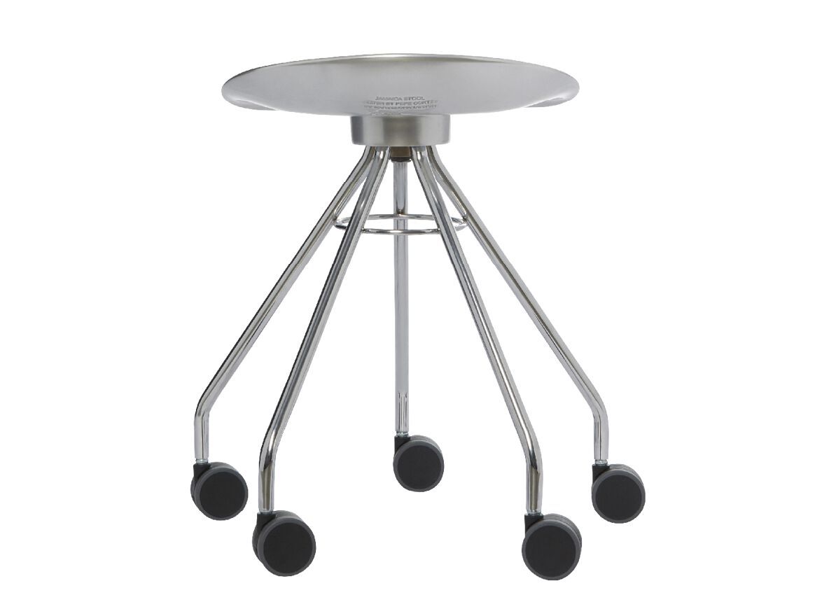 Алюминиевый низкий стул с колесами BD Barcelona JAMAICA ARCH-00022631 - Вид №1