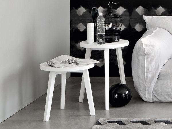 Gervasoni Круглый деревянный журнальный столик Gray sun-id-1387502 - Вид №8