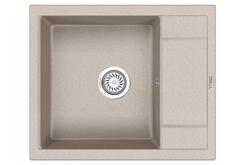 6002, ПИРИТ, кухонная мойка, кварц GRANULA 6002-ST138 - Вид №1