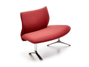 Модульная скамья из ткани со спинкой