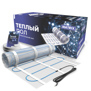 90666811 Нагревательный мат для теплого пола Matrix 2.5 м² 360 Вт STLM-0330350 GRANDEKS