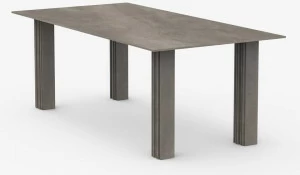 Miter Прямоугольный обеденный стол из керамогранита Dom