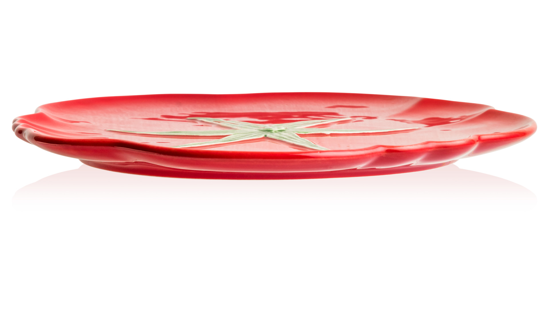 10605810 Bordallo Pinheiro Блюдо круглое Bordallo Pinheiro Томат 30см, керамика Керамика  - Вид №1