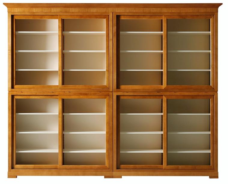 Morelato Модульный книжный шкаф из вишневого дерева  Art. fs3310182  - Вид №1