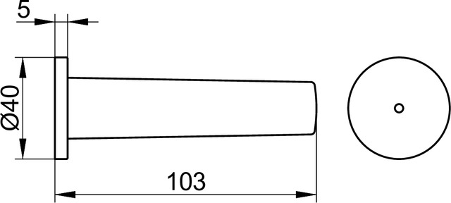 14763010000 Держатель запасного рулона KEUCO Smart.2 - Вид №2