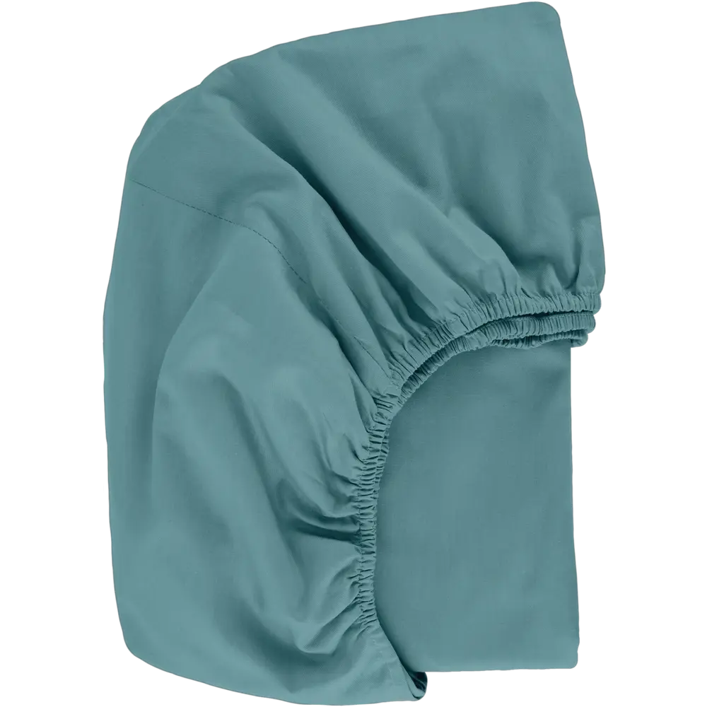 Простыня 160x200 см трикотаж на резинке бирюзовый 82452255 STLM-2153935 Santreyd 