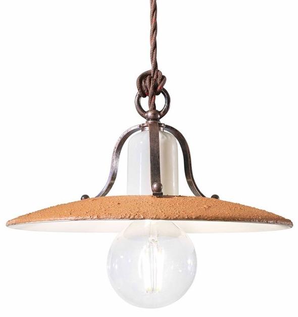 FERROLUCE Подвесной светильник прямого света из керамики Bologna C821/22/23 - Вид №1