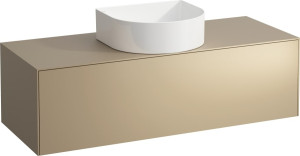 H4054210340421 Шкафчик, 1 ящик, совместим с раковиной-чашей 812340, 812341, 812342, 812343, с отверстием в центре LAUFEN PRO