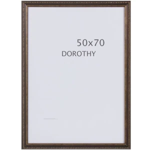 Рамка Dorothy 50x70 см пластик цвет коричневый 18784481 STLM-2186416