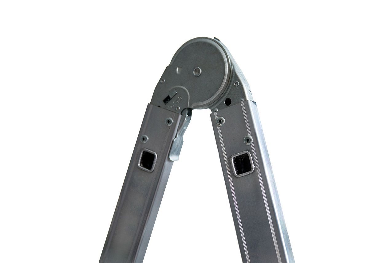 Лестница-трансформер, широкий, Профессиональная серия   4 секции по 3 ступени  4*3 ALUMET TW1 433 - Вид №5