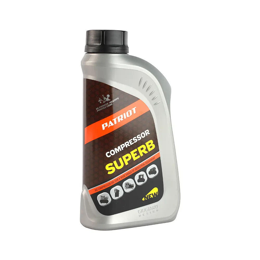 Масло компрессорное PATRIOT Superb для стационарных и передвижных компрессоров, 1 л 16305298 STLM-0006798