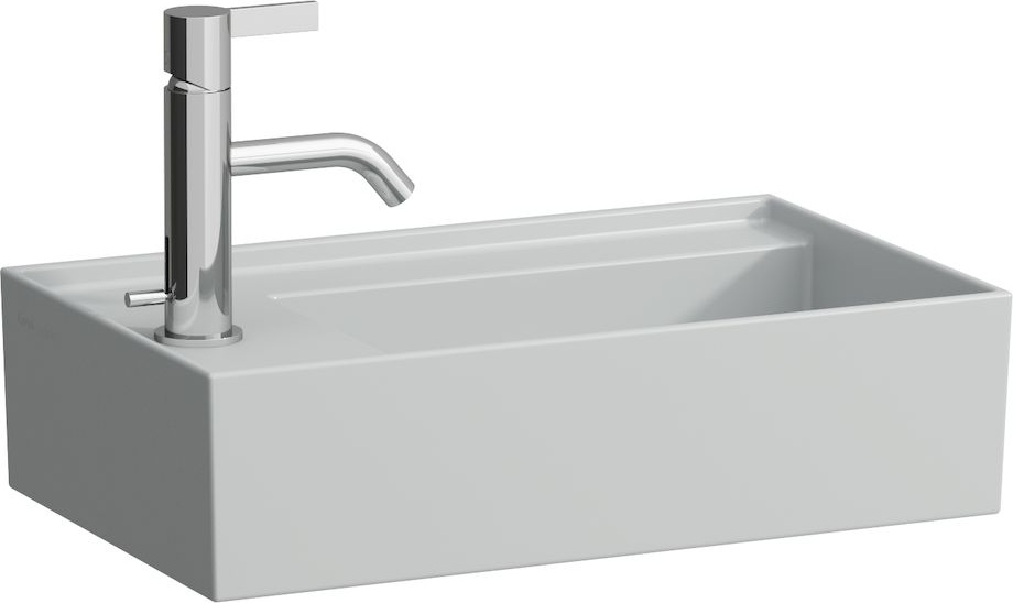 H8153357161111 Мини-раковина, ассиметричная, со специальным скрытым сливом LAUFEN PRO - Вид №8