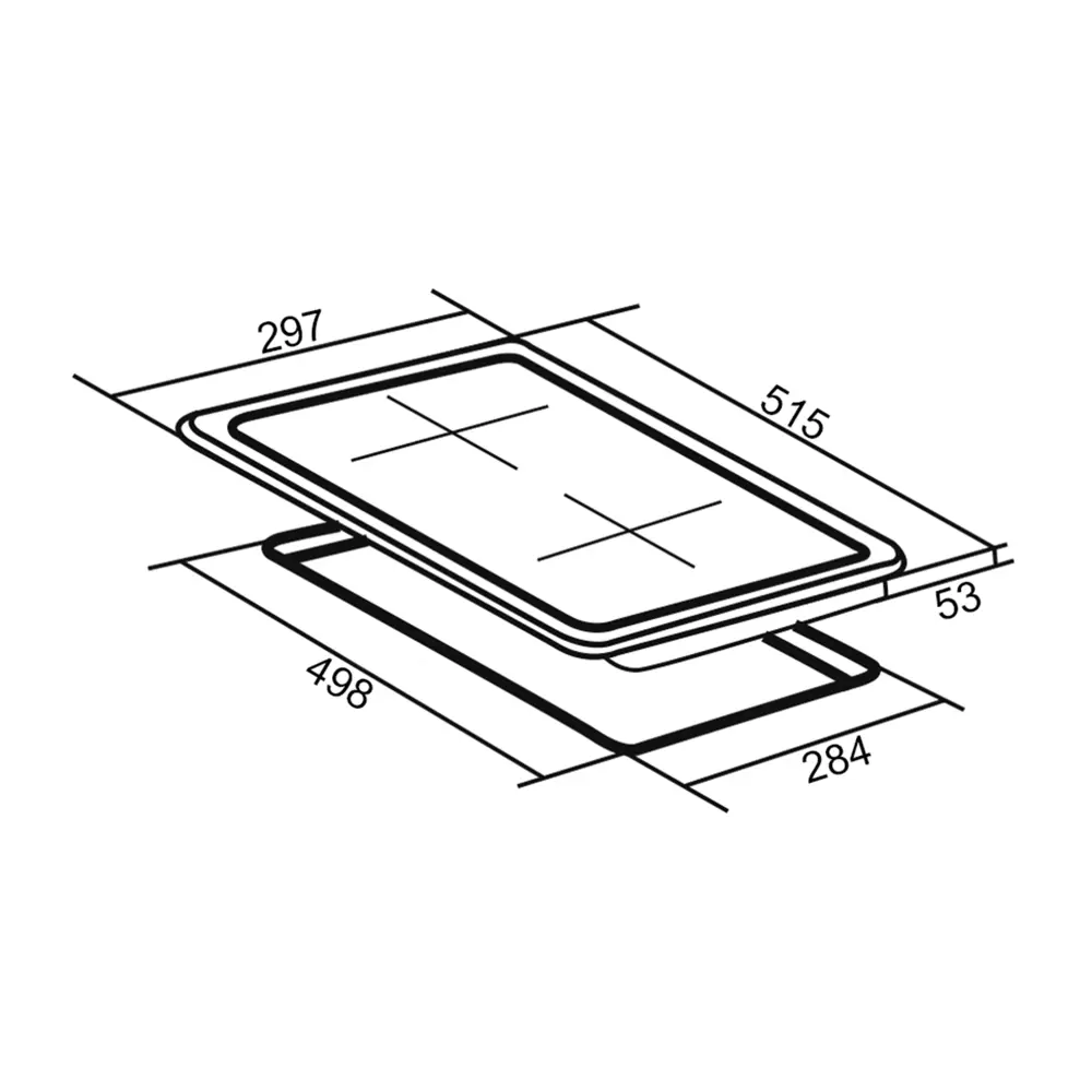 Газовая варочная панель ORE LGA30A с электроподжигом для компактной кухни 81953846 STLM-0015131 - Вид №12