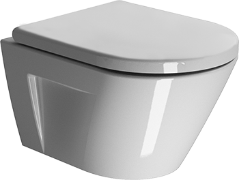 861811 Подвесной унитаз настенный Белый GSI ceramica Norm Италия - Вид №1