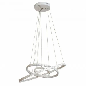 Подвесной светодиодный светильник De Markt Аурих 496019103 DE MARKT ДИЗАЙНЕРСКИЕ, АУРИХ 276462 Белый