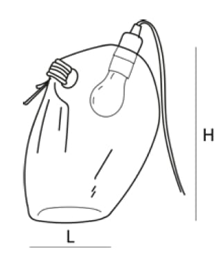 Светодиодная настольная лампа из муранского стекла Siru ARCH-00123498 - Вид №3