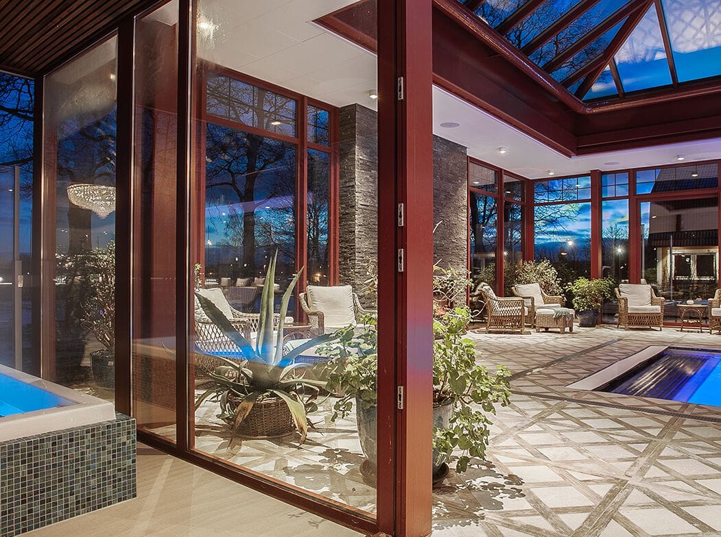 Алюминиевый зимний сад VANSTA Classic ARCH-00028941 - Вид №3