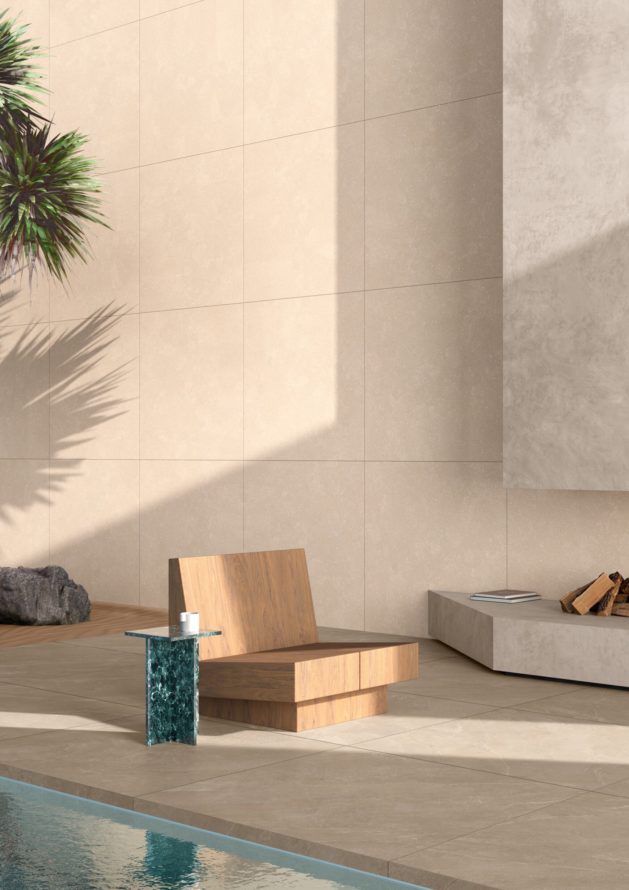 Пол / облицовка керамогранита с эффектом камня VitrA Bathrooms Nova Vita ARCH-00107198 - Вид №3