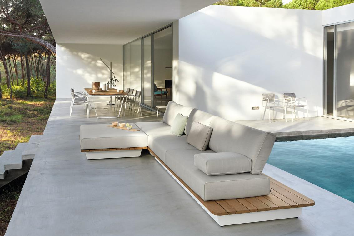 Обеденный стол pwi lava f10 264см x 118см Manutti Air MNST807 - Вид №1