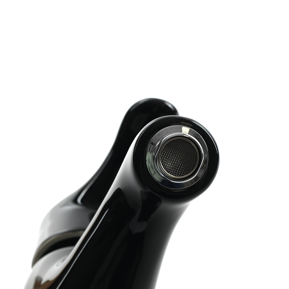 Смеситель д/ум MLN-F-002CBK керамический, однорычажный, черный MELANA  - Вид №4