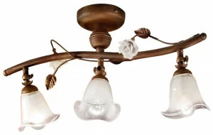 FERROLUCE Регулируемый керамический потолочный светильник с фиксированным кронштейном Siena C1186-3