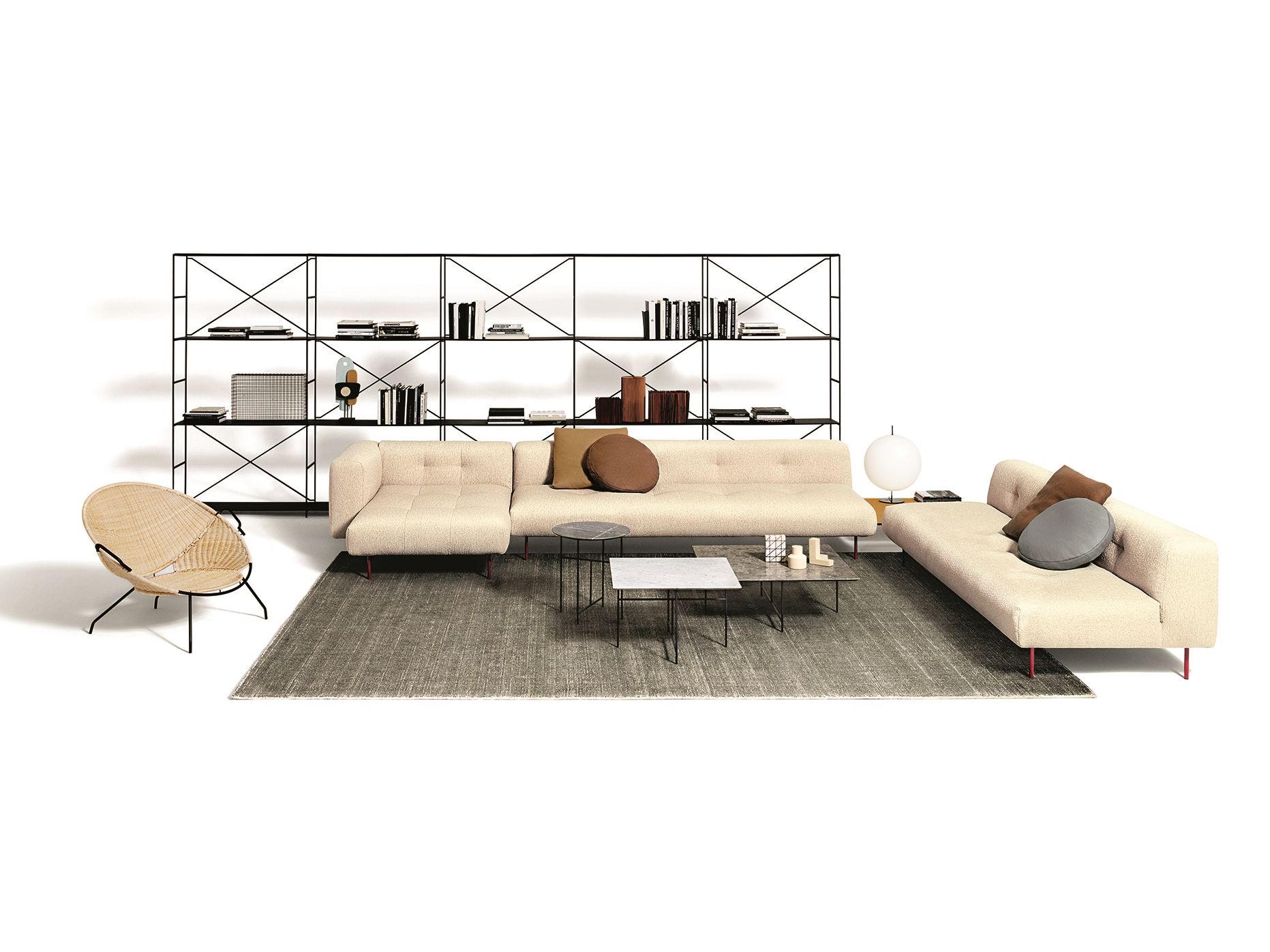 Ткань диван DE PADOVA Erei ARCH-00079956