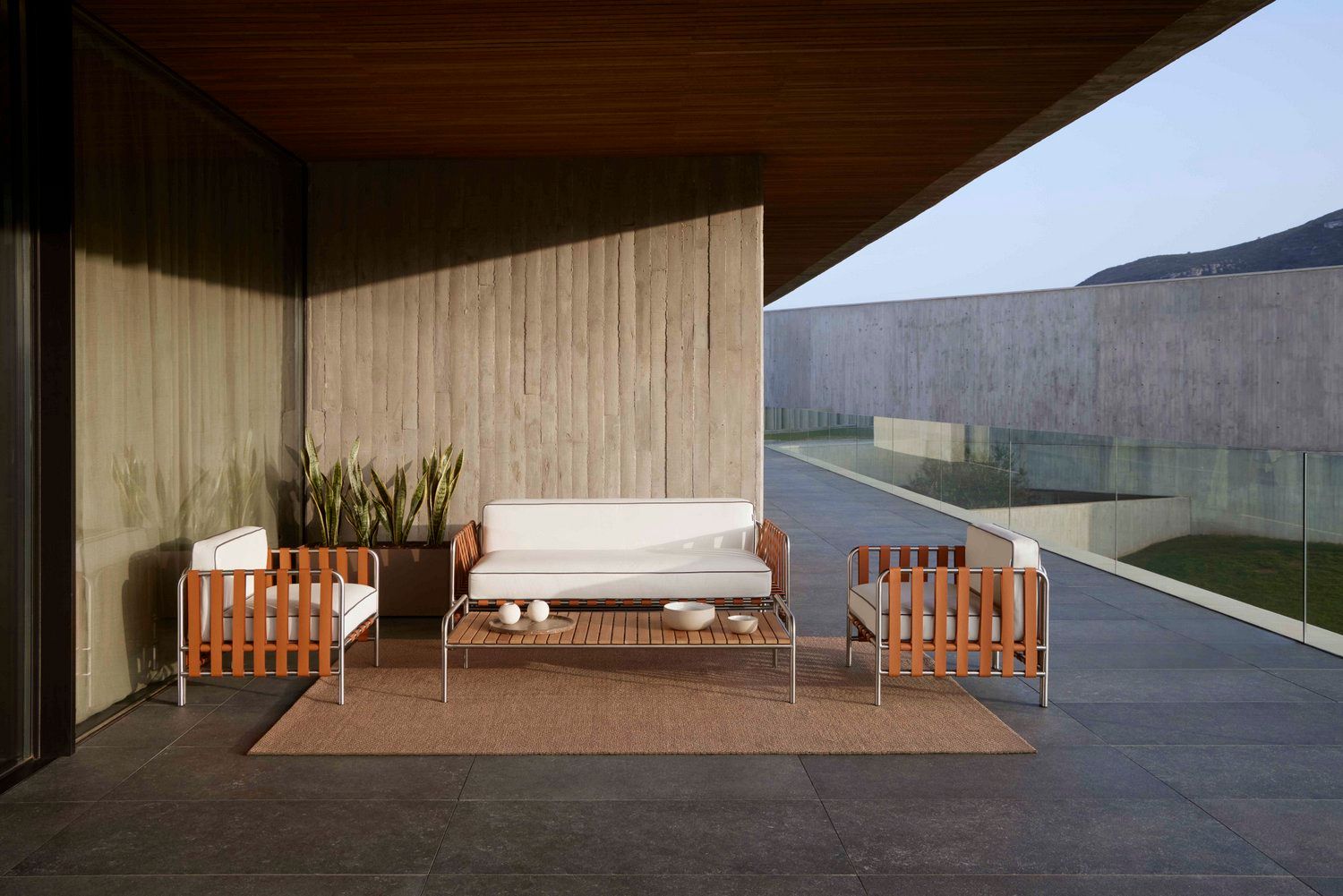 Открытый рециркулированный ПЭТ ручной работы прямоугольный ковер GAN Физиологический раствор ARCH-00080849 - Вид №2