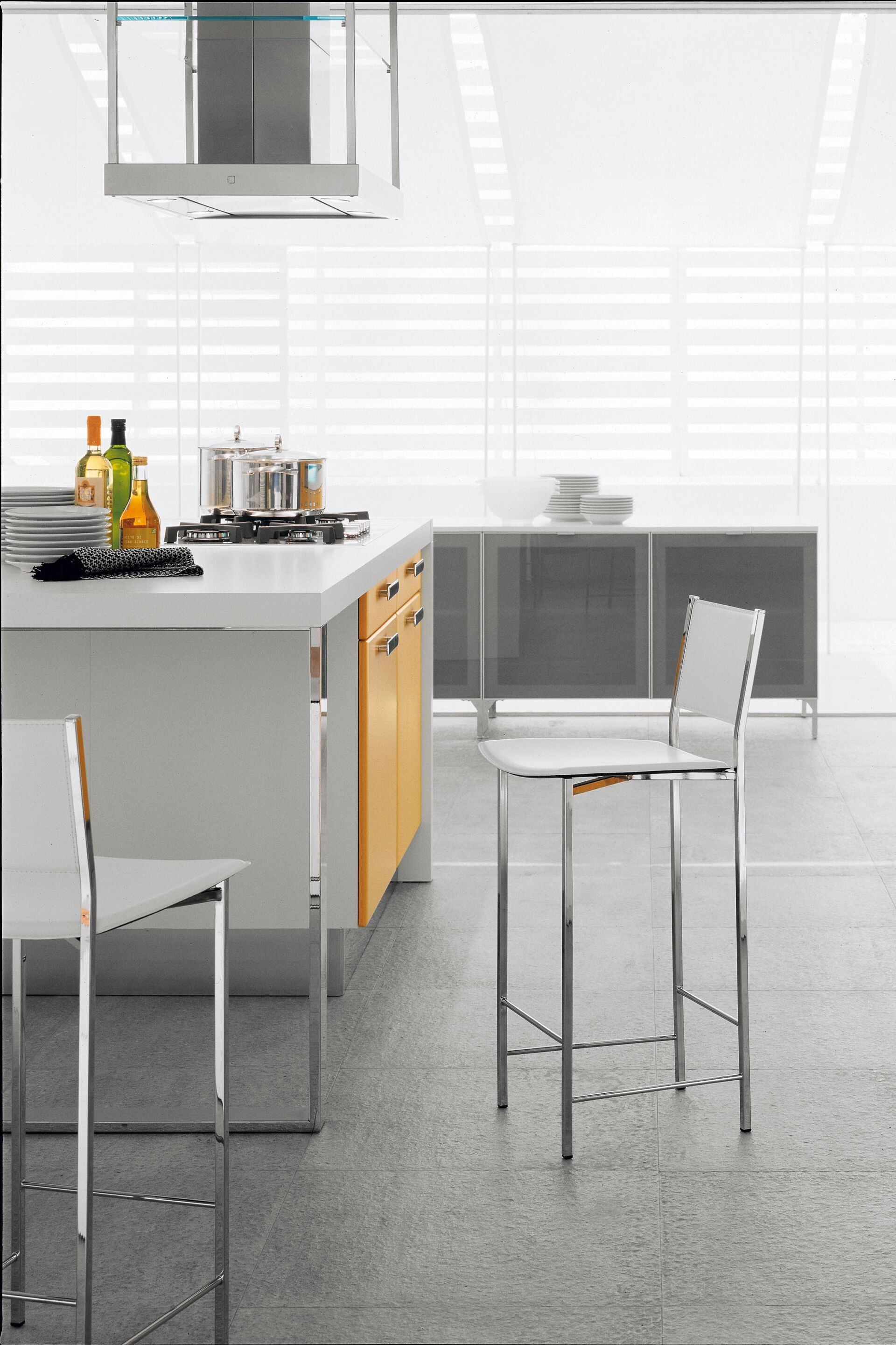 Высокий стул со спинкой Cattelan italia ALESSIO ARCH-00064389 - Вид №4