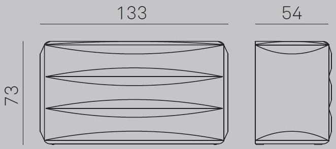 Gruppo Tomasella Комод из дуба со встроенными ручками Sidney sun-id-1442647 - Вид №3