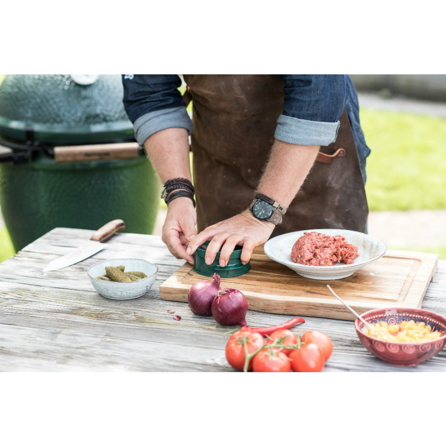 Пресс-форма для бургеров Big Green Egg, зеленая BGEBP - Вид №5
