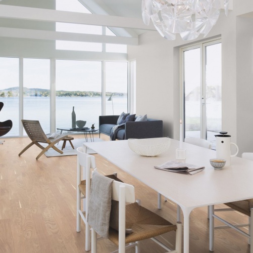 Инженерная доска Boen Maxi Белый Nature Live Natural Без Фаски Дуб Натур (Гладкая) 1000х100 мм EIL63MPD - Вид №9