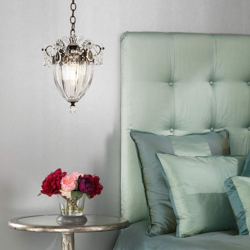 Люстра хрустальная 32х27 см этрусское золото Bagatelle 1243-23 SCHONBEK ДИЗАЙНЕРСКИЕ 00-3883013 Золото;прозрачный  - Вид №3