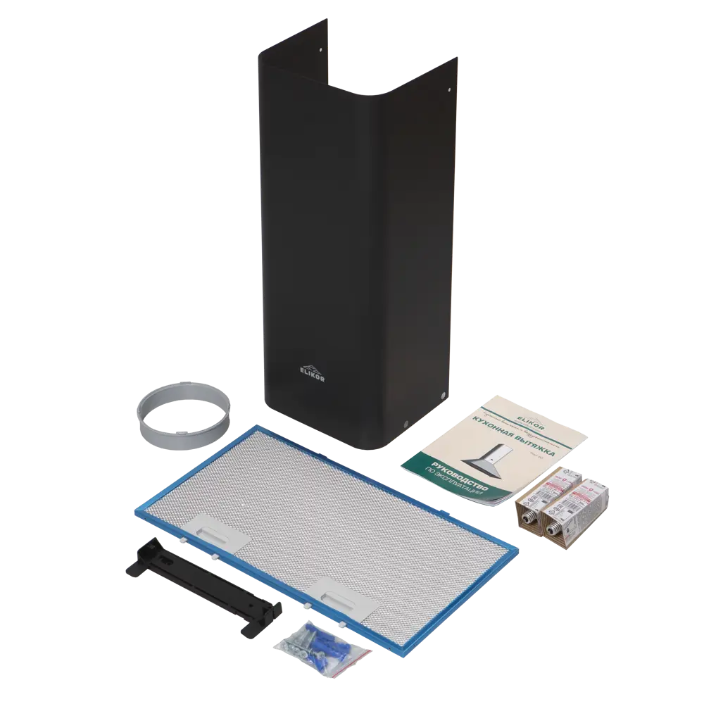 Купольная вытяжка ELIKOR Fleur 60 в цвете антрацит для эффективной очистки воздуха 82213152 STLM-0022134 - Вид №7