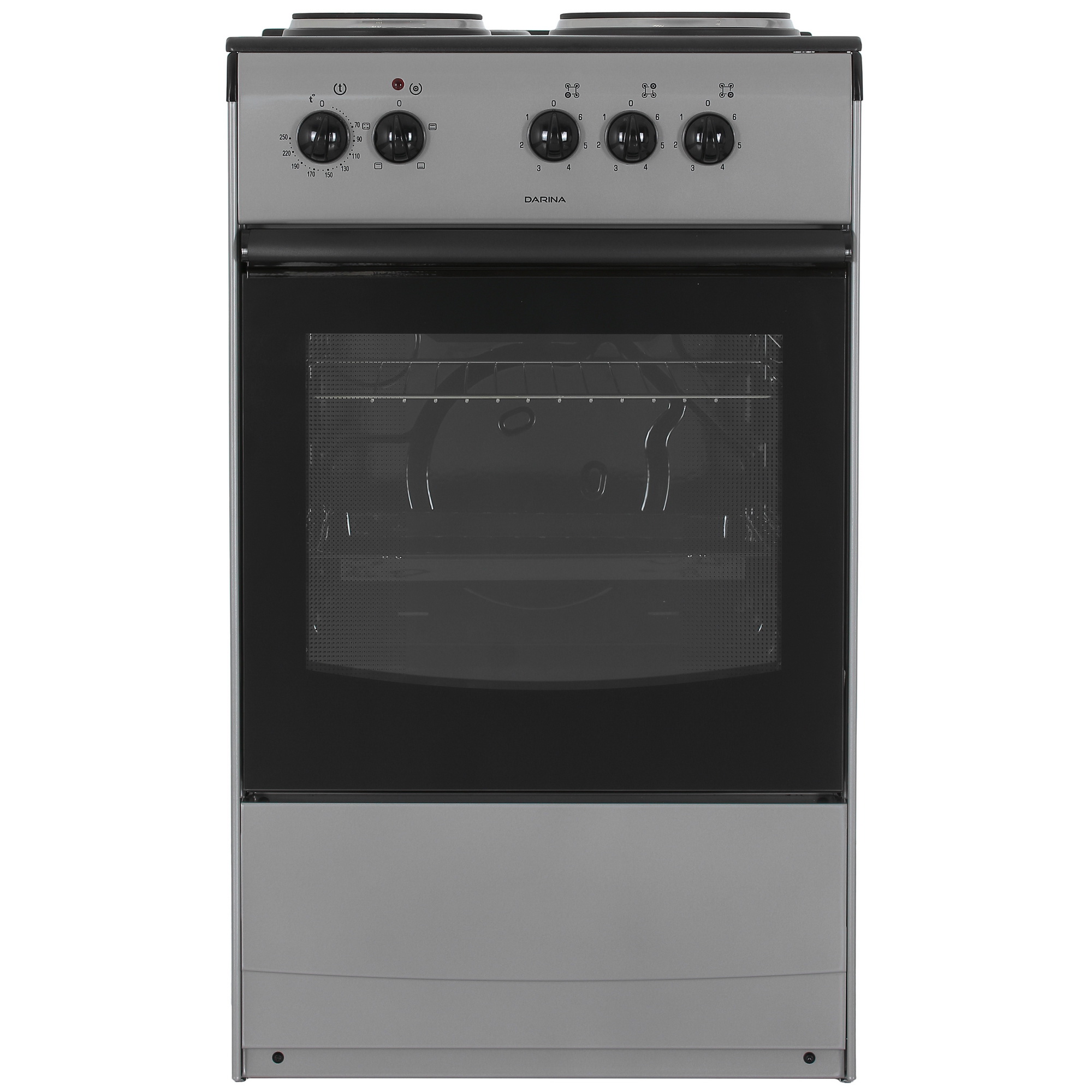 9934917 Электрическая плита DARINA E 33404 S серебристый STDN-0075322