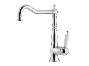 Смеситель для кухни из хромированной латуни