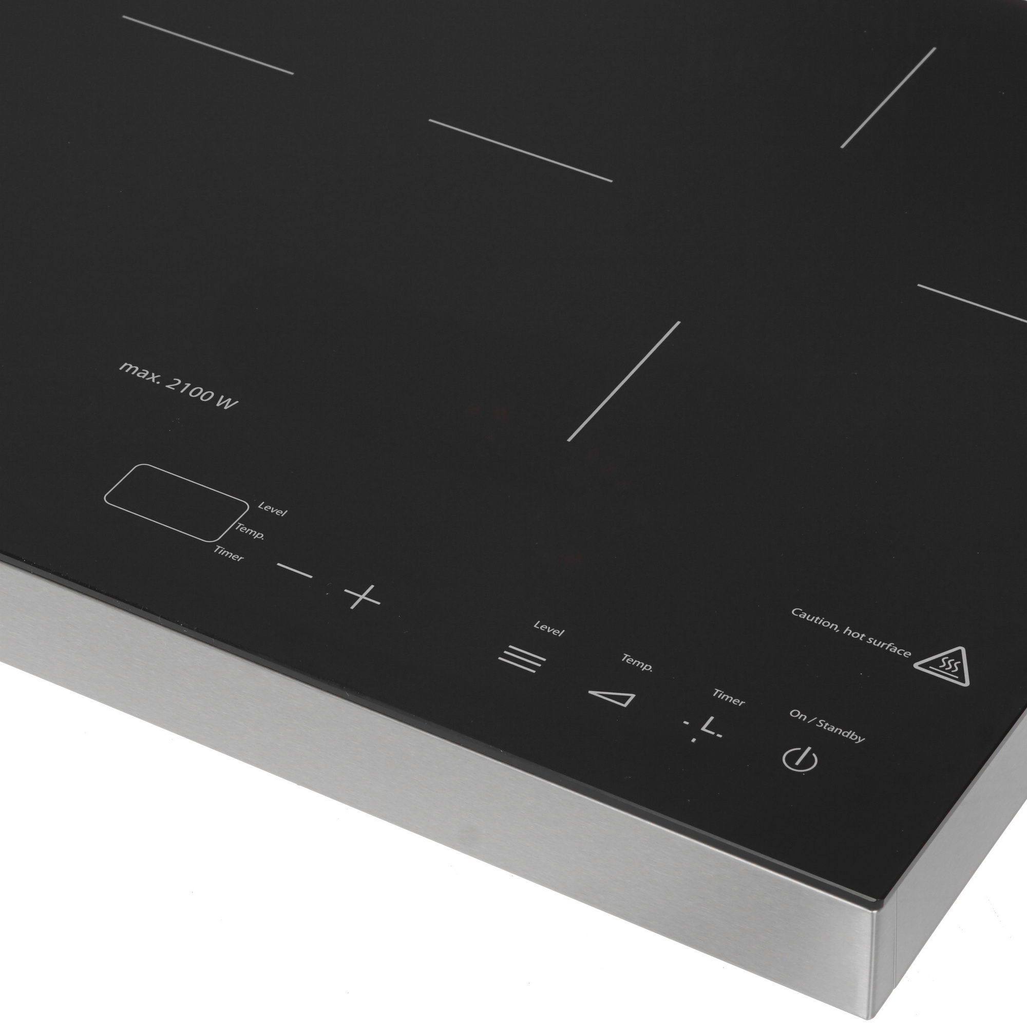 8117093 Плита компактная электрическая CASO Slim Line 3500 черный STDN-0033898 - Вид №2