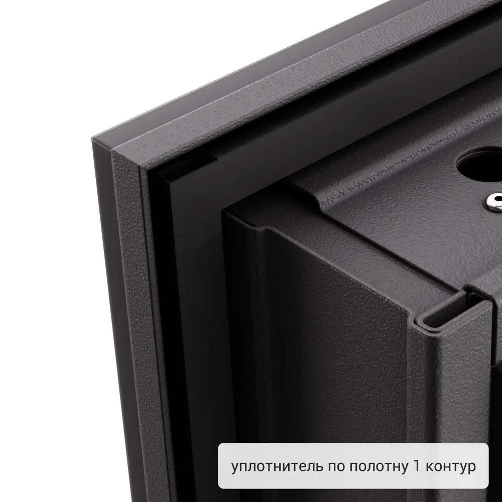 Дверь входная металлическая Фолд рид 950 мм левая цвет серый TOREX STLM-2053598 - Вид №6