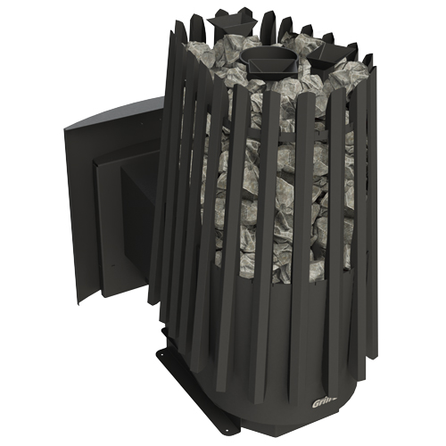 Печь для бани GRILL'D Cometa 350 Vega Window Max с закрытой каменкой 5894 - Вид №1