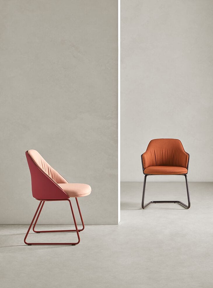 Мягкий стул из ткани Mobboli Iggy ARCH-00064587 - Вид №1